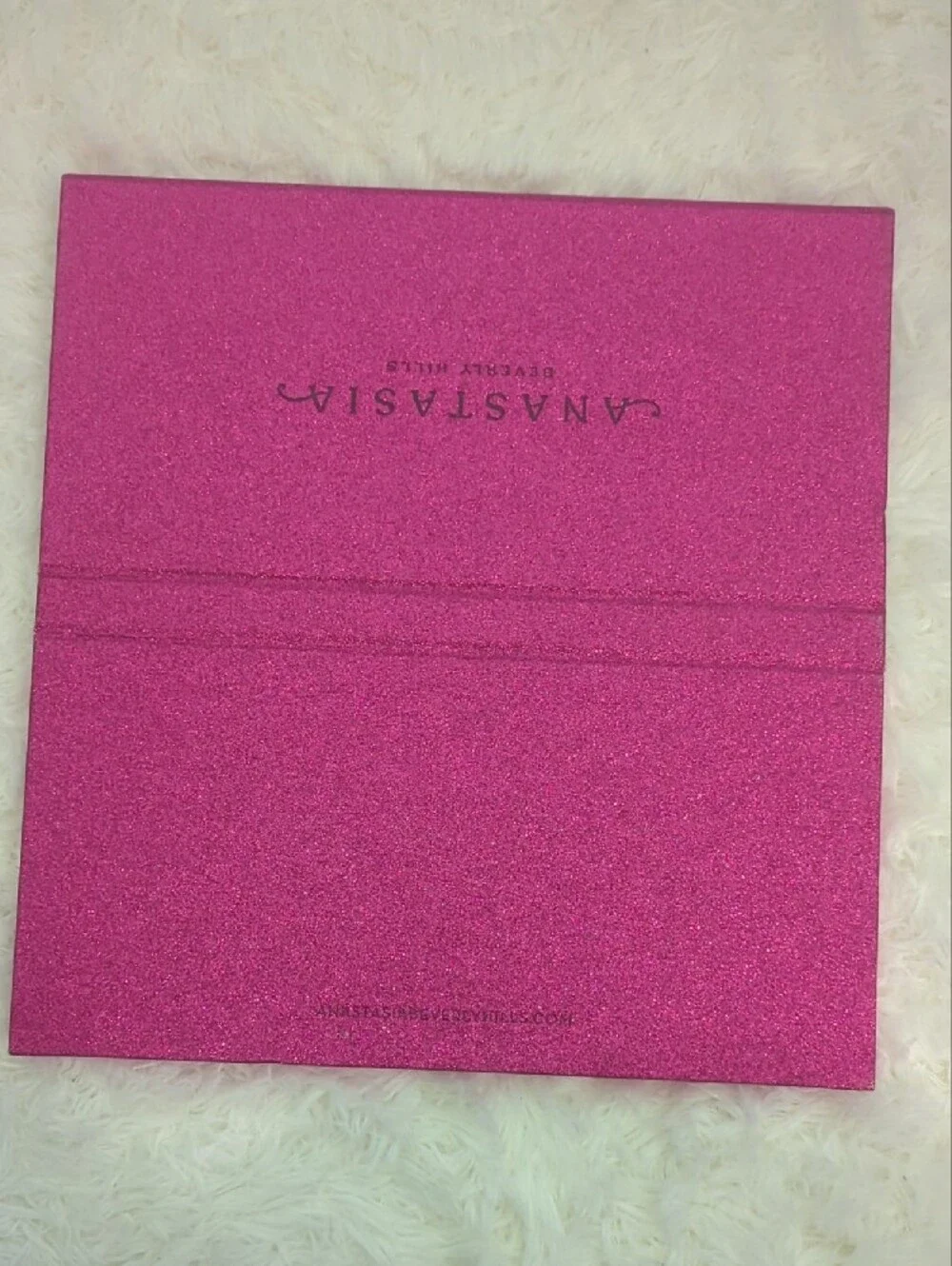 Anastasia Beverly Hills Hot Pink/Glitter *Lipstick Display Box Only*